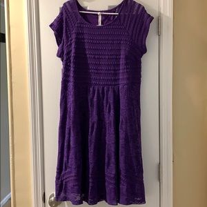 Women’s purple Dress size 1x